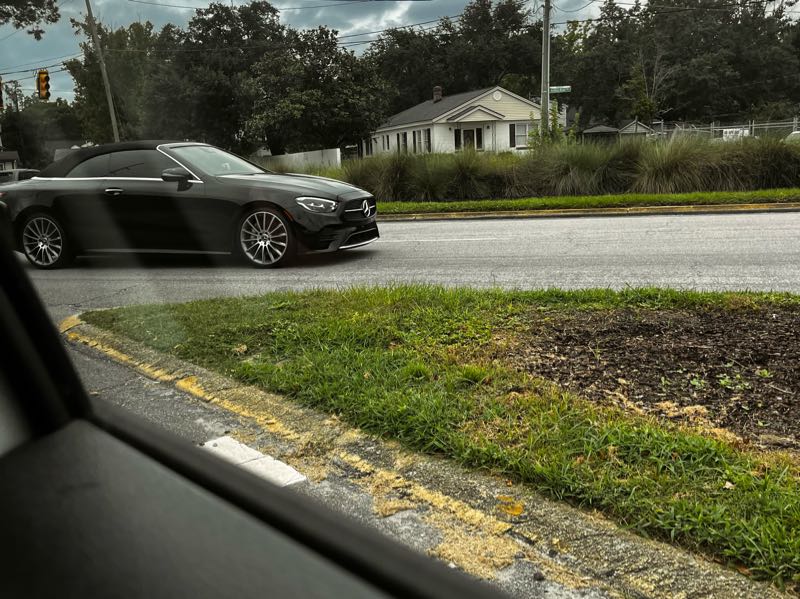 Mercedes-Benz E-Class Convertible spotted in North Charleston