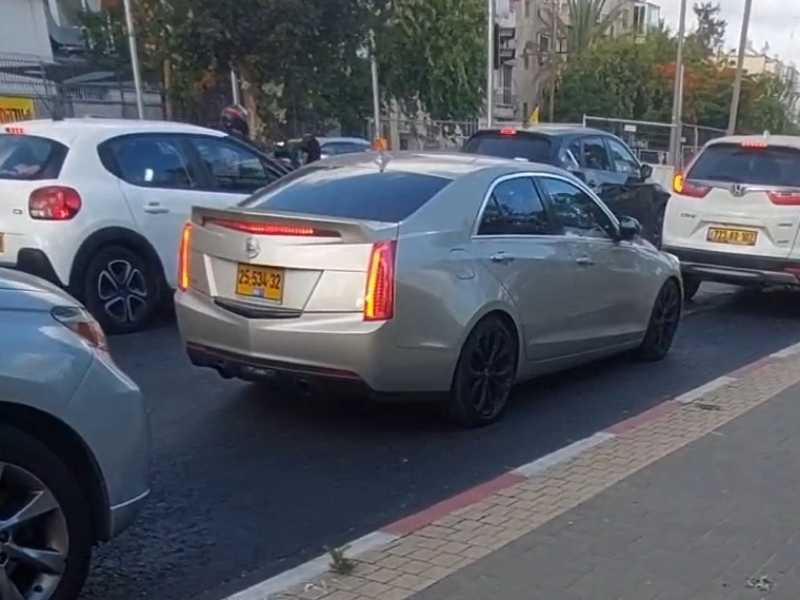 Cadillac CTS spotted in Tel Aviv