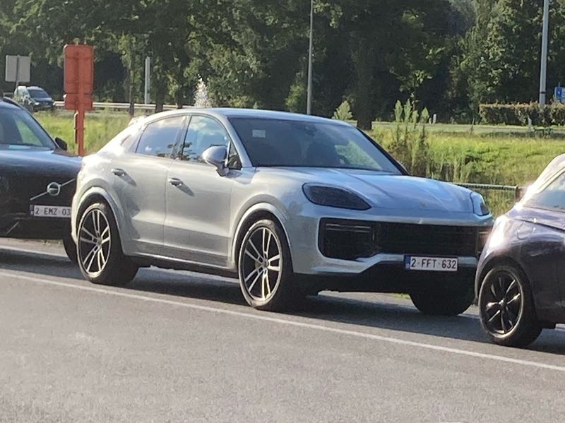 Porsche Cayenne Coupe (2022) spotted in Hasselt, Belgium