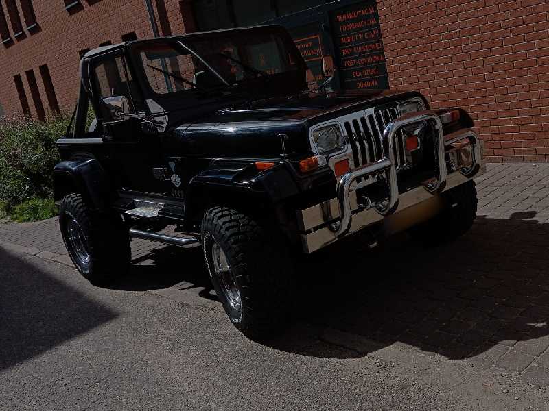 Jeep Wrangler (1990) spotted in Bytów, Poland