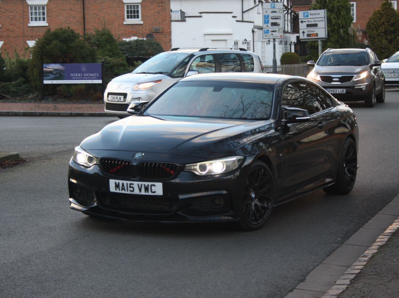 BMW 4 Series spotted in Coventry