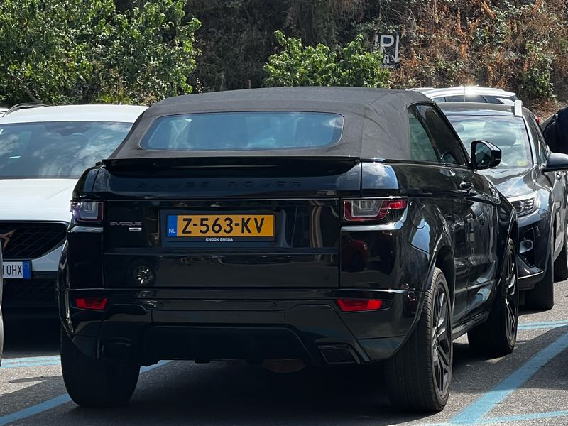 Land Rover Range Rover Evoque spotted in Taormina