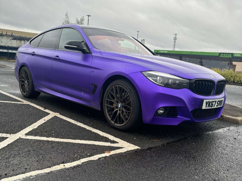 BMW 4 Series spotted in Aberfeldy