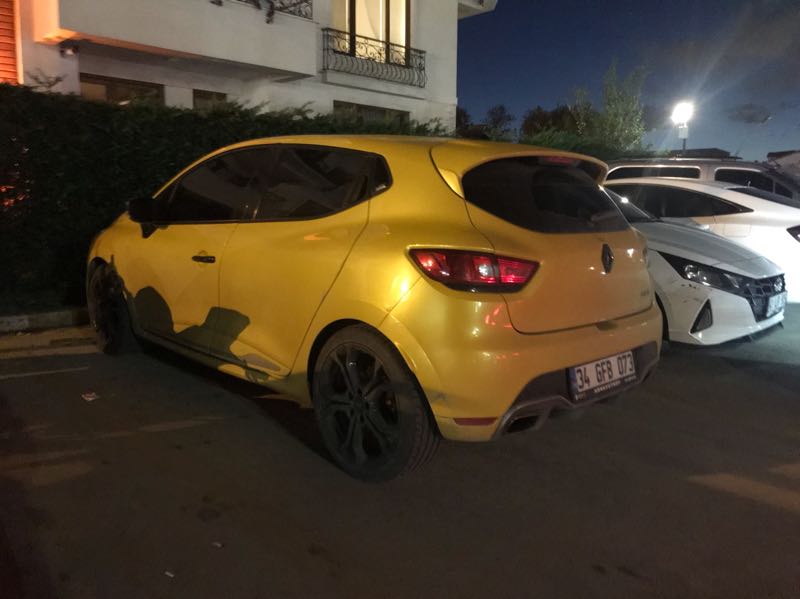 Renault Clio RS spotted in İzmit
