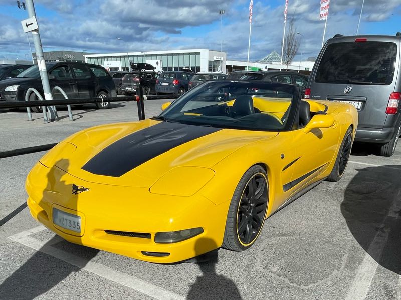 Chevrolet Corvette C5 spotted in Örebro