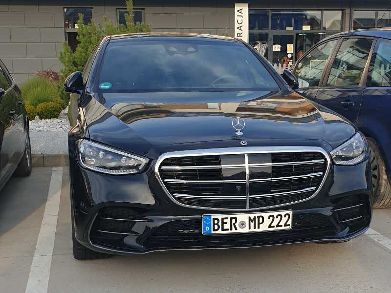 Mercedes-Benz S-Class (2021) spotted in Sarbinowo, Poland