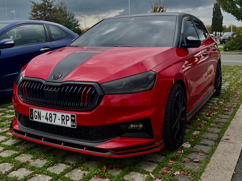 Škoda Fabia spotted in Lille