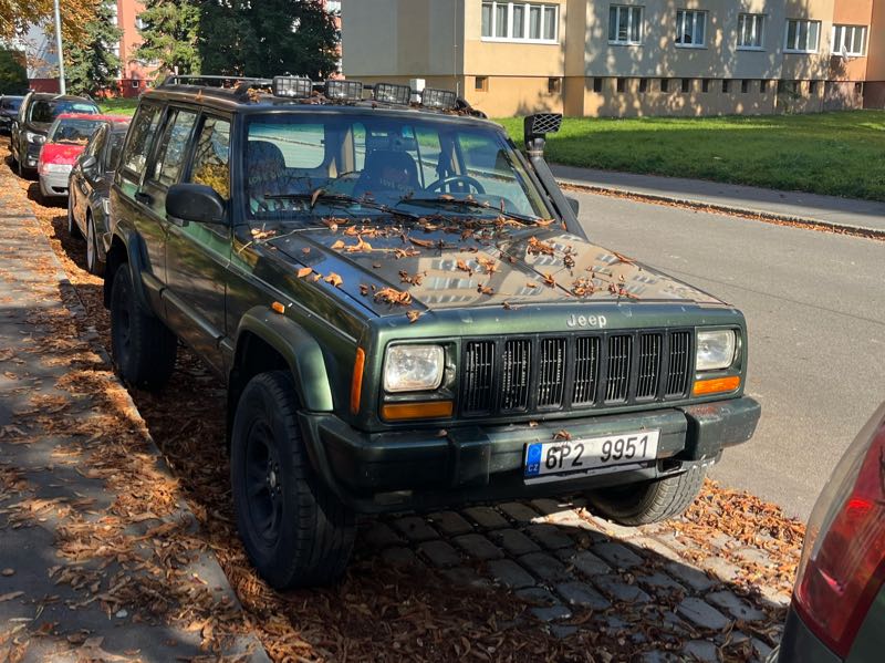 Jeep Cherokee spotted in Klatovy