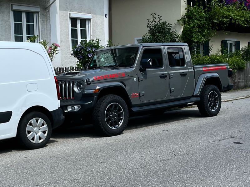 Jeep Gladiator spotted in Munich
