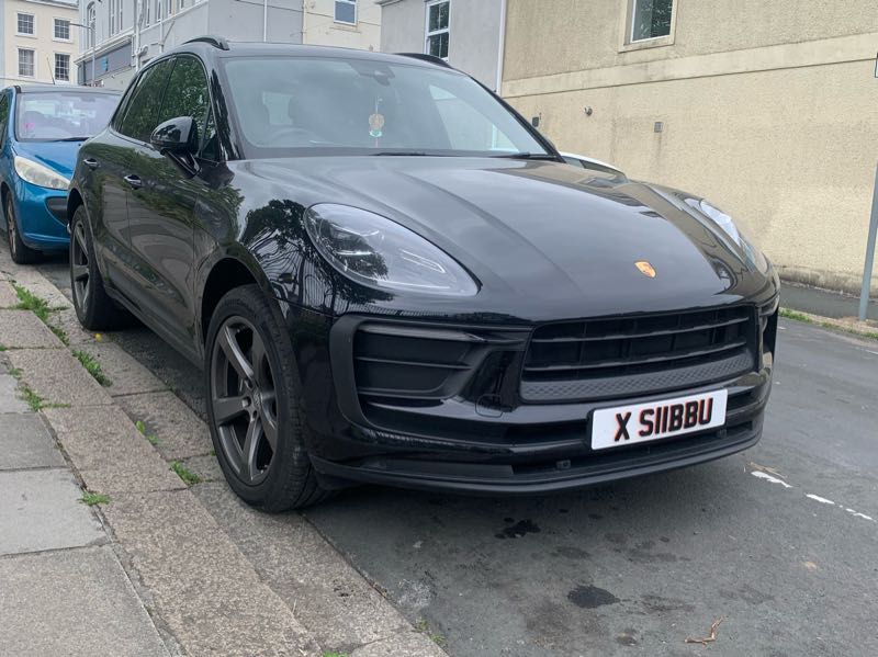 Porsche Macan (2020) spotted in Plymouth, United Kingdom
