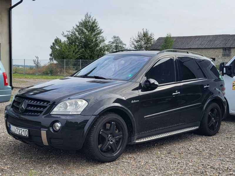 Mercedes-Benz ML 63 AMG spotted in Siedlce