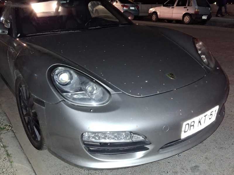 Porsche Boxster spotted in Viña del Mar