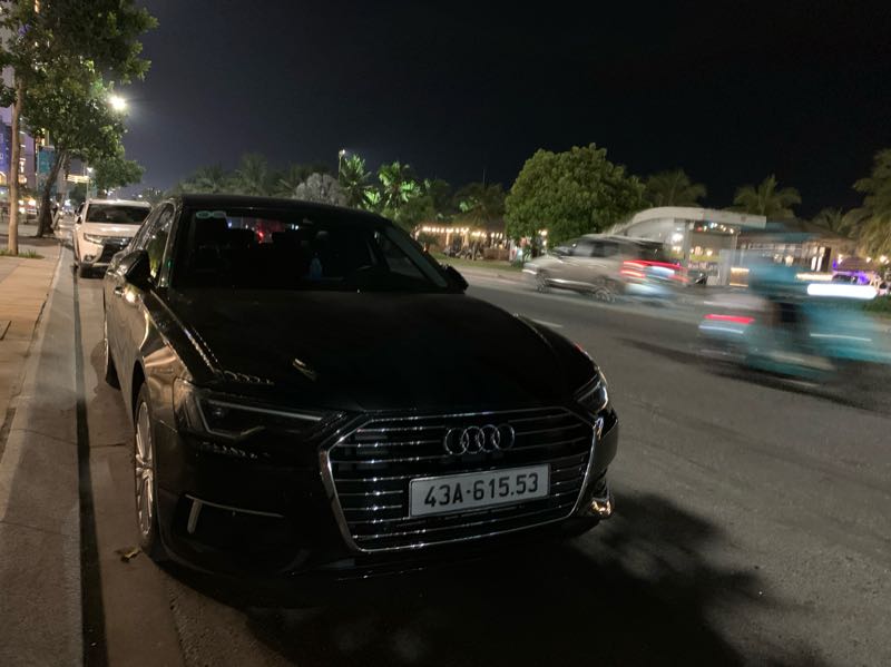 Audi A7 spotted in Da Nang