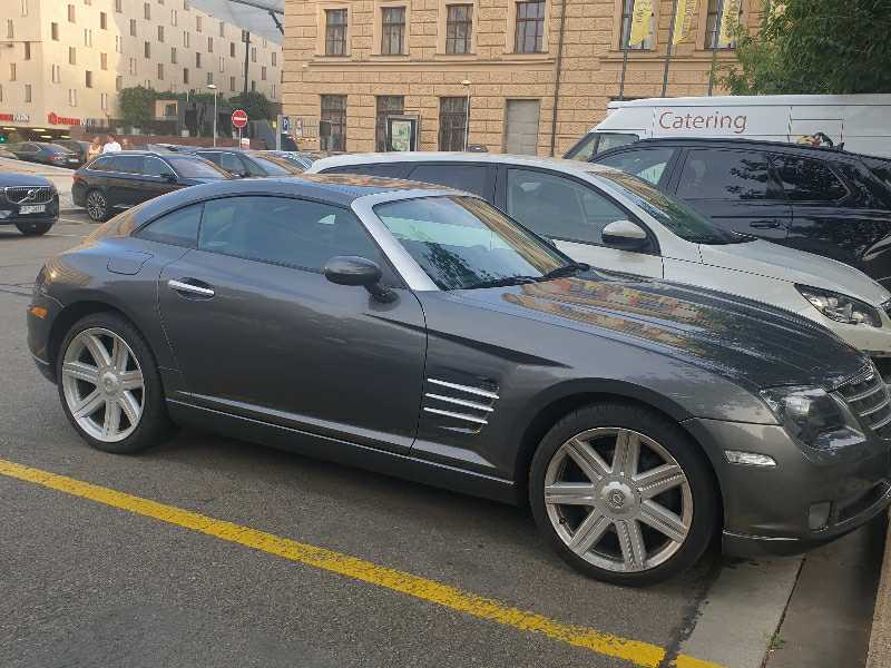 Chrysler Crossfire spotted in Brno
