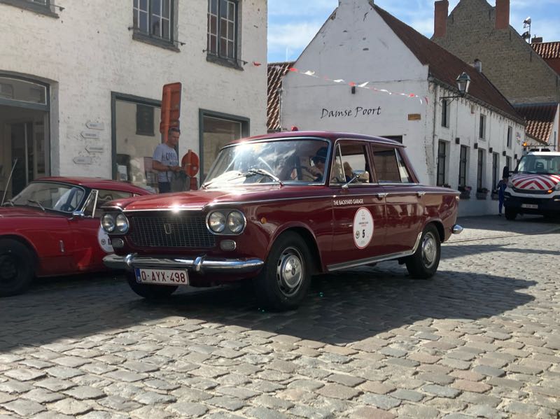 Fiat 125 spotted in Brugge