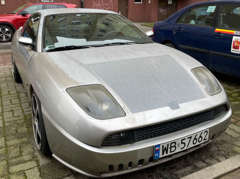 Fiat Barchetta (1995) spotted in Warsaw, Poland