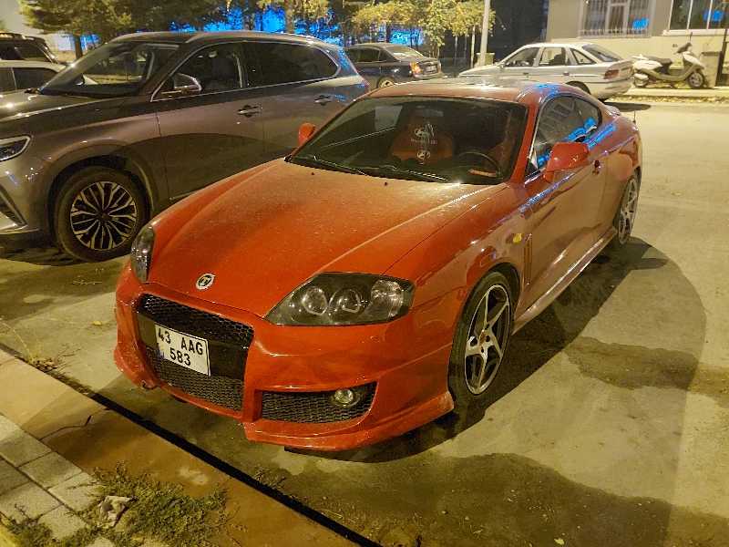Hyundai Tuscani spotted in Örencik