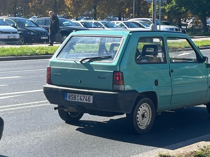 Fiat Panda spotted in Klatovy