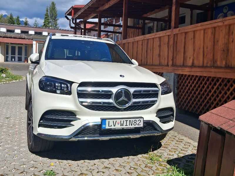 Mercedes-Benz GLS spotted in Poprad