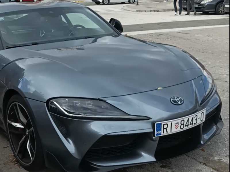 Toyota Supra (2021) spotted in Rijeka, Croatia