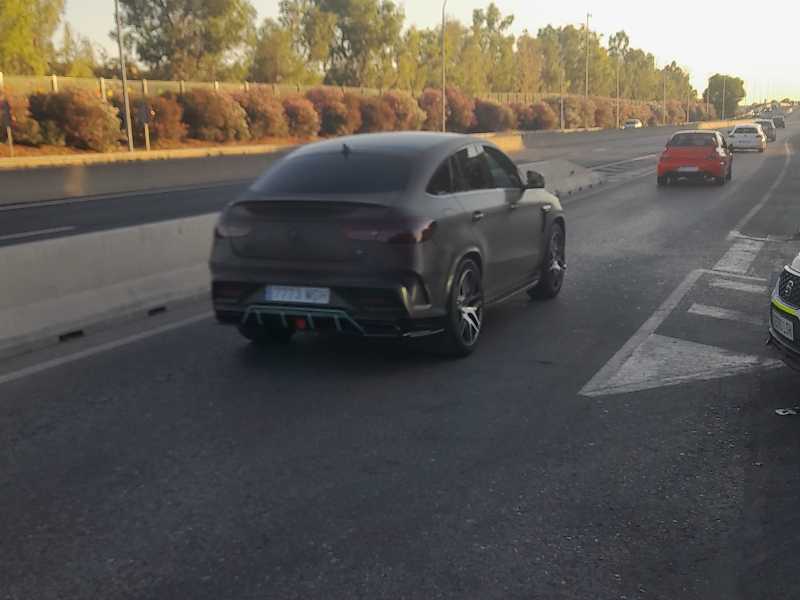 Mercedes-Benz GLE Coupe spotted in Torrejón de Ardoz