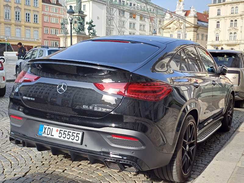 Mercedes-Benz GLE 53 spotted in Vienna