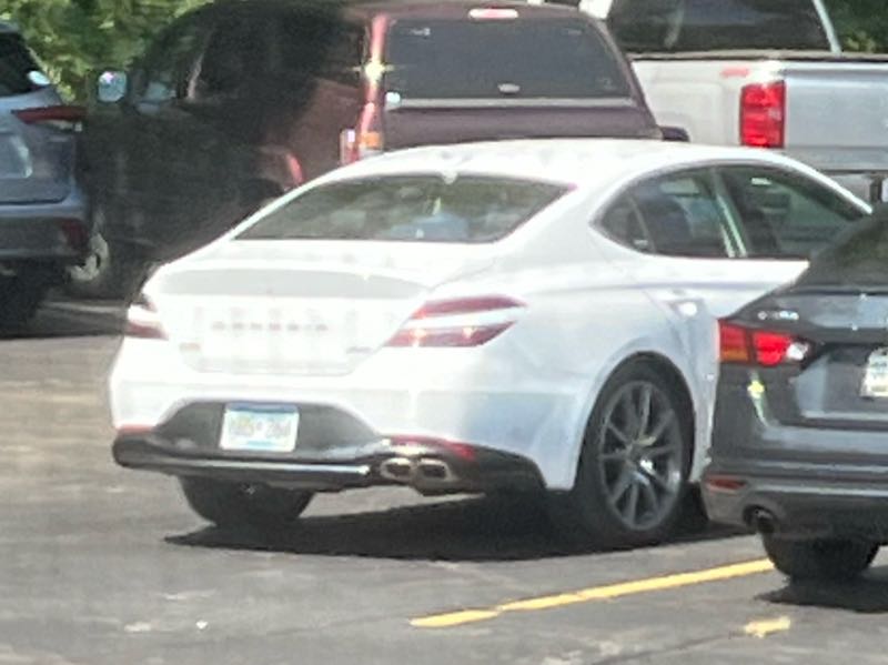 Genesis G80 spotted in New Buffalo