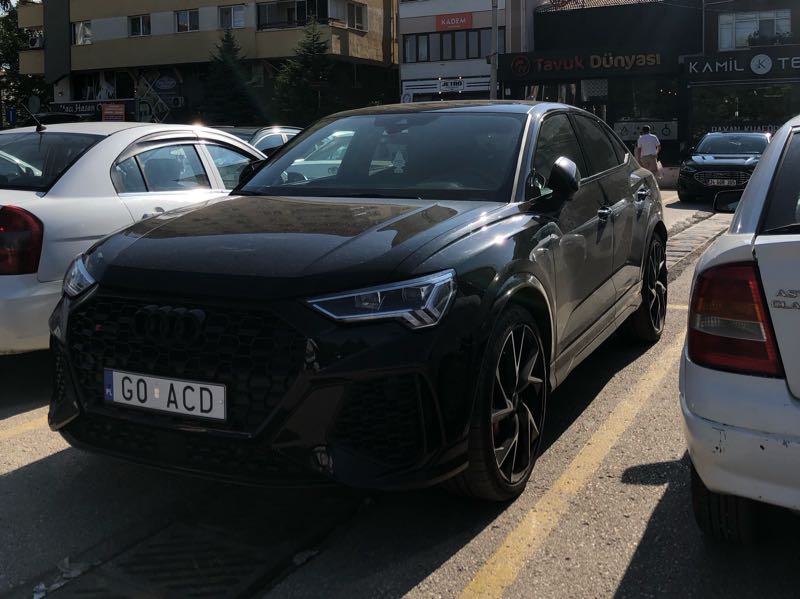 Audi RS Q3 spotted in Eskişehir