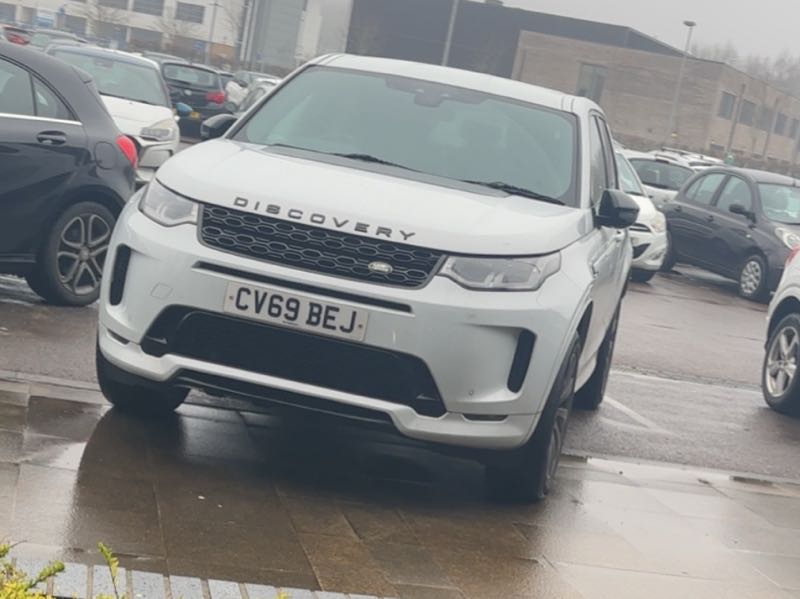 Land Rover Discovery Sport spotted in Cardiff