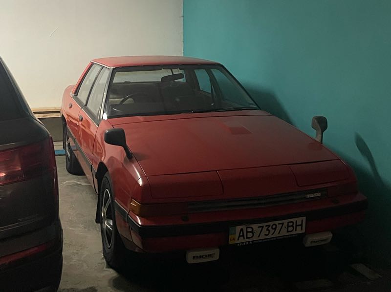 Mazda 323 spotted in Vinnytsya