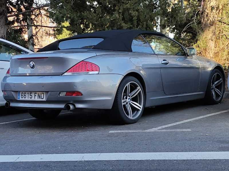 BMW 6 Series spotted in Madrid