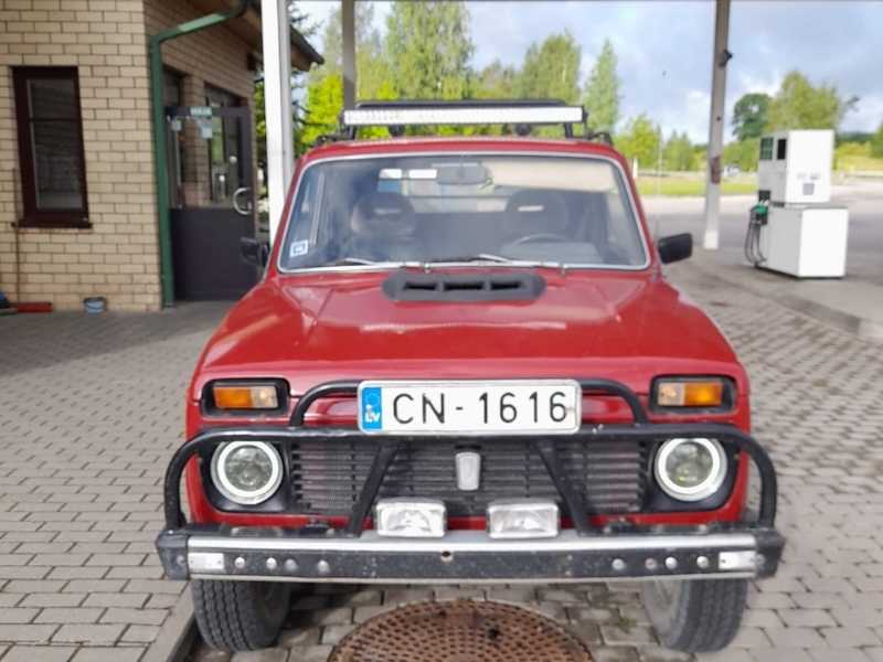 Lada Niva spotted in Saldus