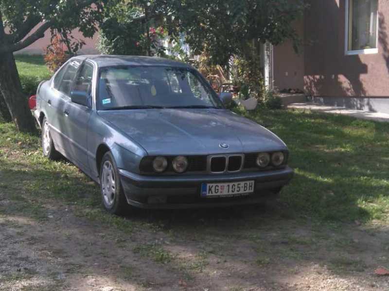 BMW 5 Series spotted in Kragujevac