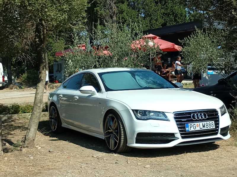 Audi A7 spotted in Budva