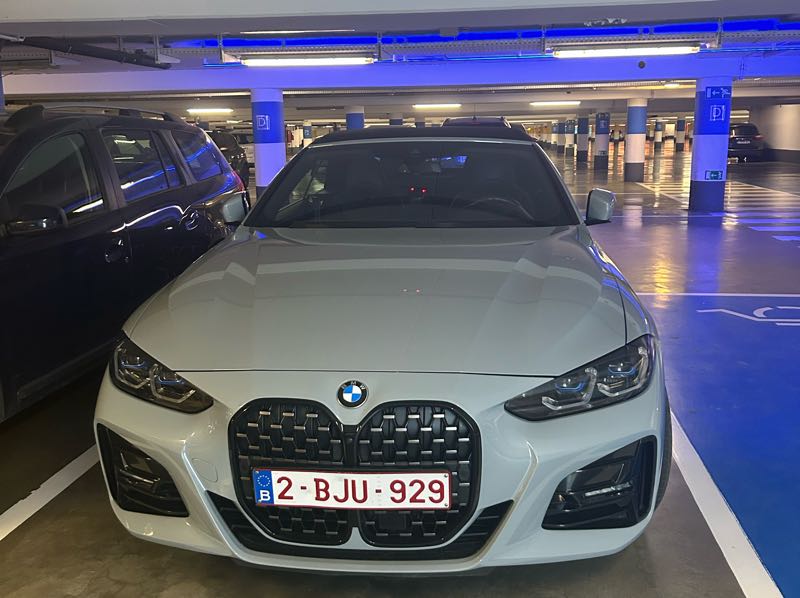 BMW 4 Series (2021) spotted in Brussels, Belgium