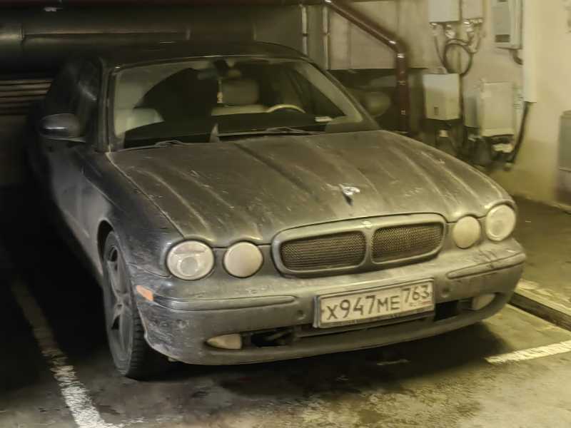 Jaguar S-Type spotted in Moscow