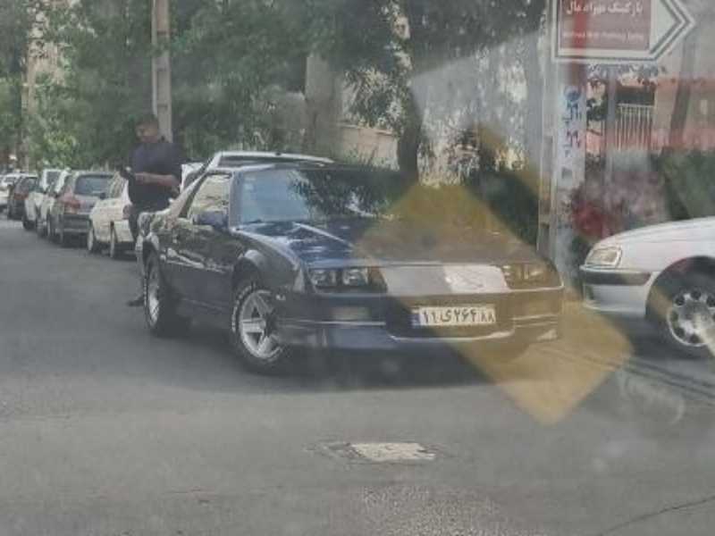 Chevrolet Camaro (1990) spotted in Karaj County, Iran