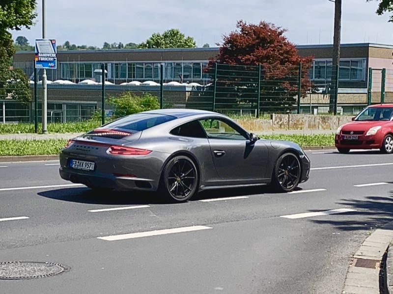 Porsche 911 (2017) spotted in Frankfurt am Main, Germany