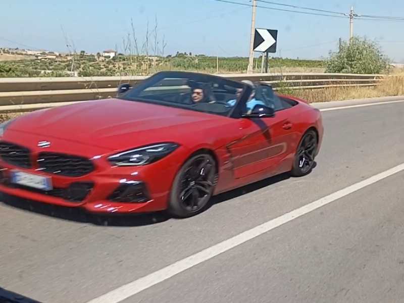BMW Z4 spotted in Palma di Montechiaro