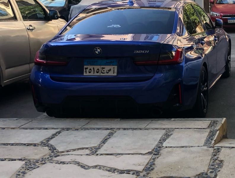 BMW 320i spotted in New Cairo