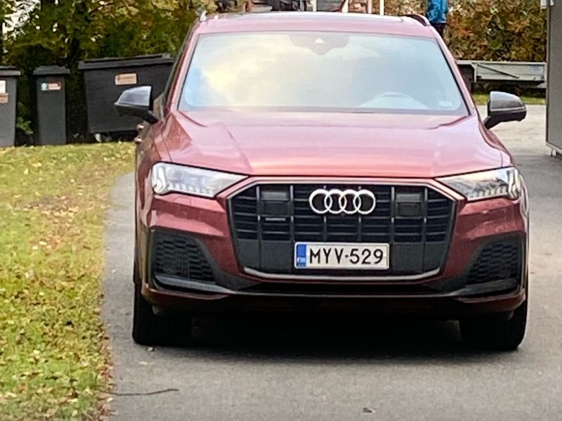 Audi Q7 spotted in Kokkola