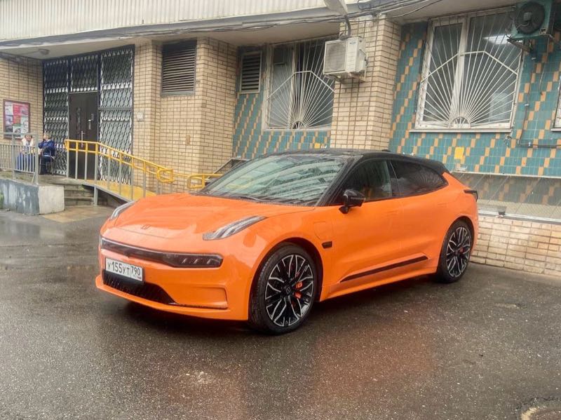 Lynk & Co 02 (2023) spotted in Moscow, Russia