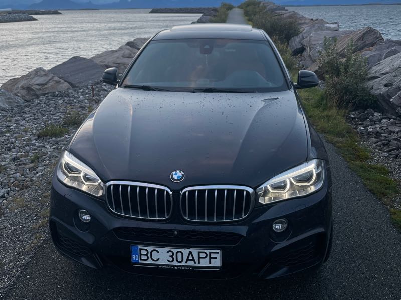 BMW X6 spotted in Husøya