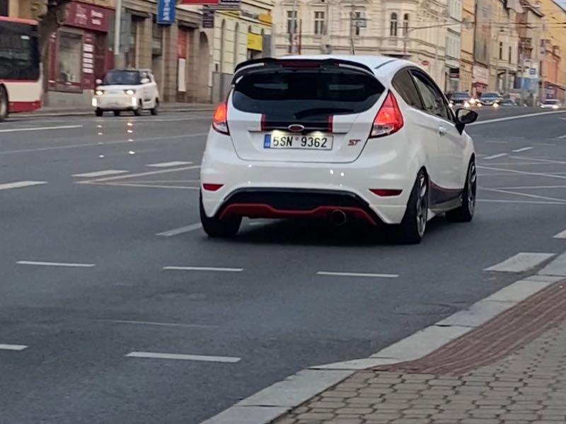 Ford Fiesta ST (2015) spotted in Pilsen, Czechia