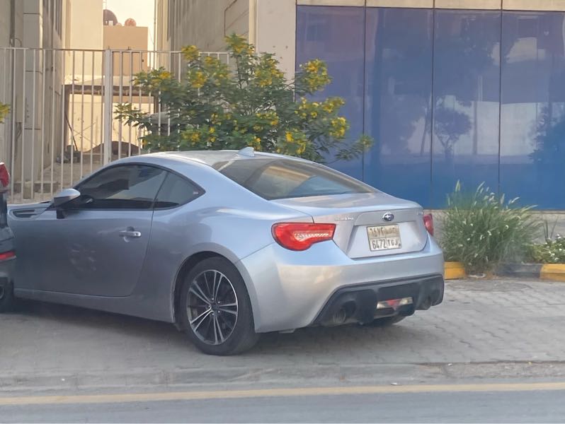 Subaru BRZ (2013) spotted in Riyadh, Saudi Arabia
