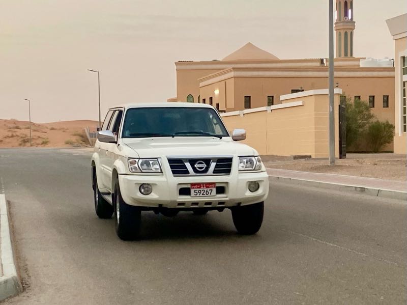 Nissan Patrol spotted in Al Ain City