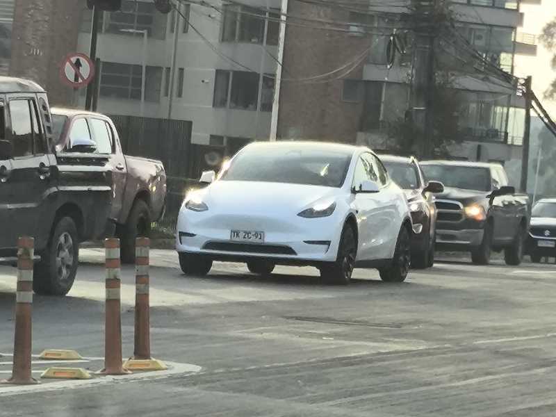 Tesla Model 3 spotted in San Pedro de la Paz