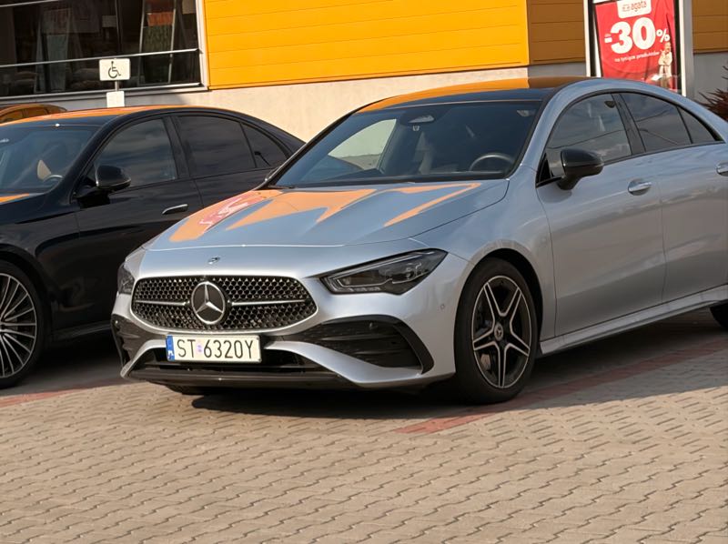 Mercedes-Benz CLA-Class spotted in Katowice