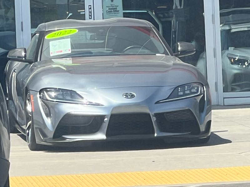 Toyota Supra (2022) spotted in Clovis, United States