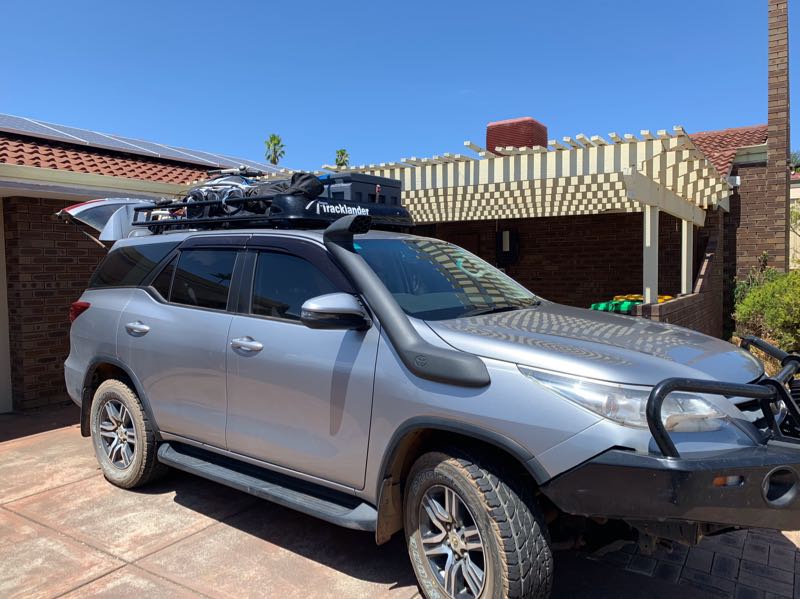 Toyota Fortuner spotted in Perth